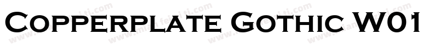 Copperplate Gothic W01 Heavy字体转换